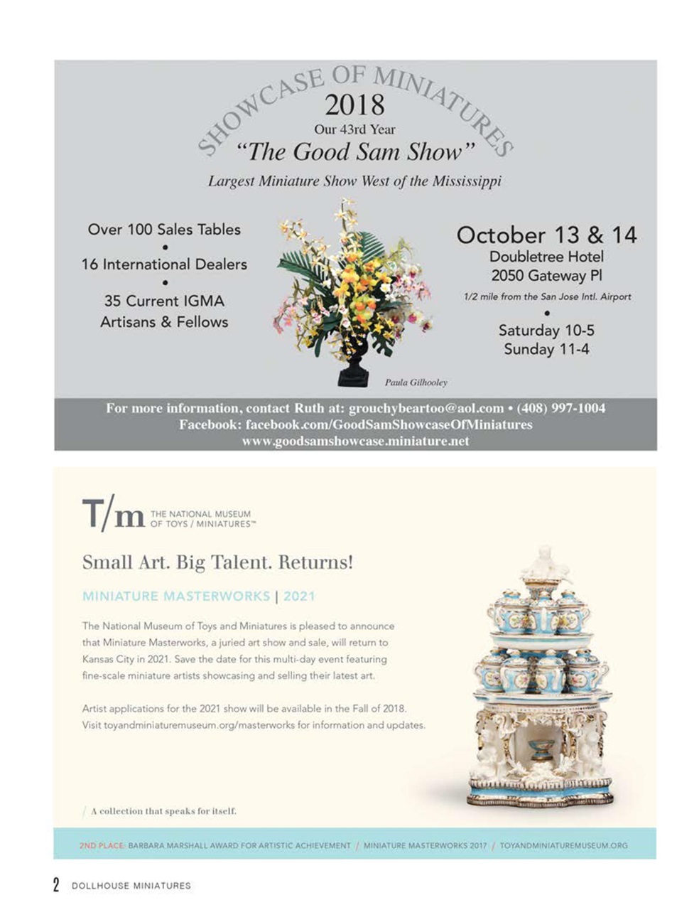 Dollhouse Miniatures Preview Pages