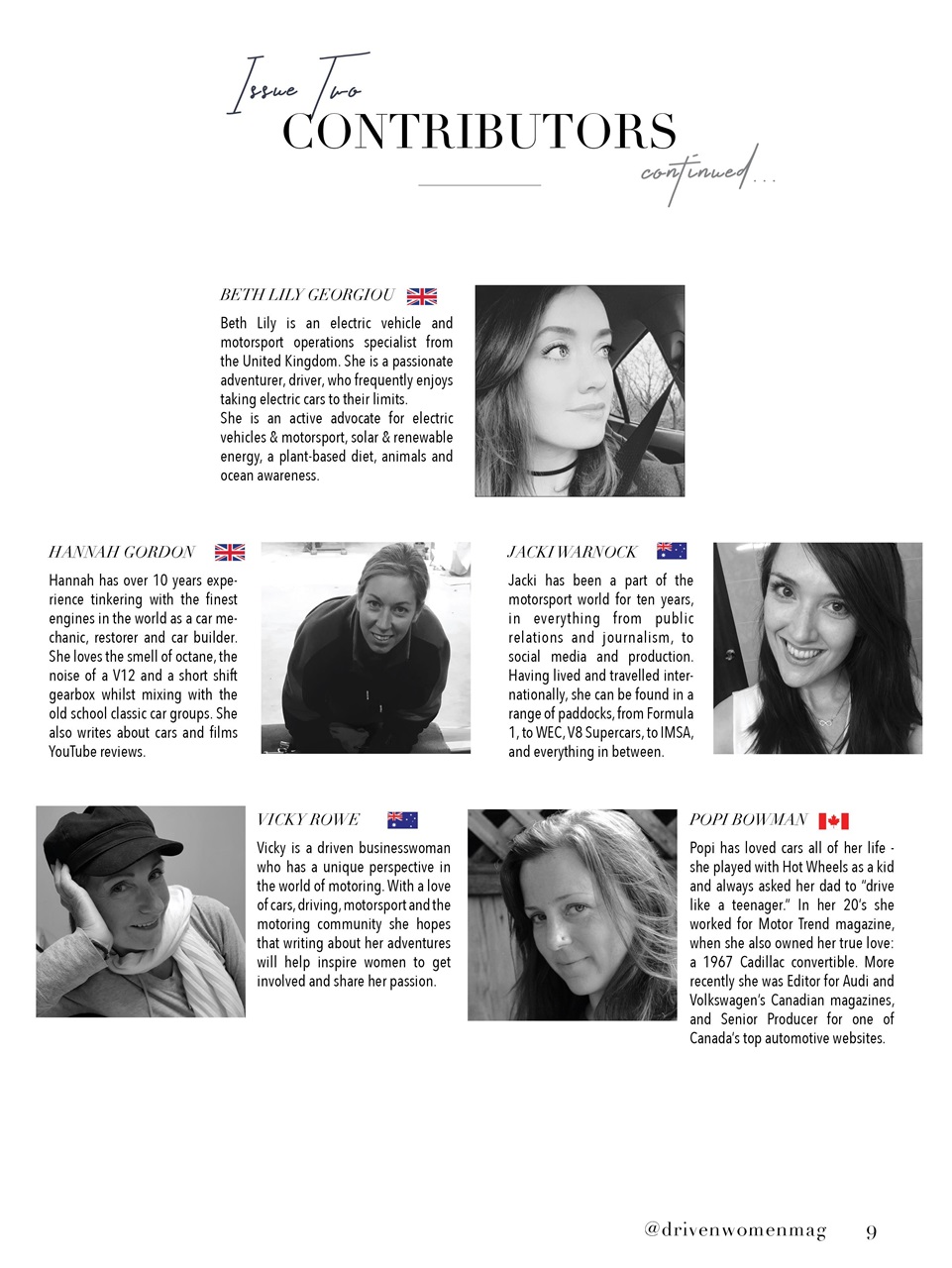 Driven Women Magazine Preview Pages