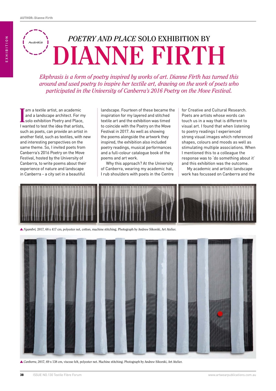 Textile Fibre Forum Preview Pages