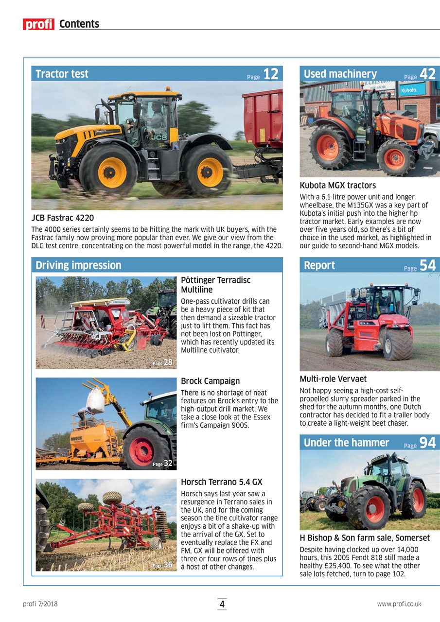 Profi International Preview Pages