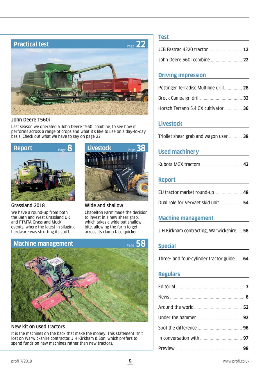 Profi International Preview Pages