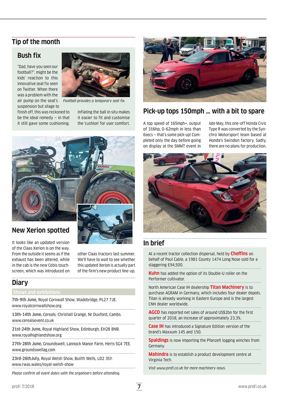 Profi International Preview Pages