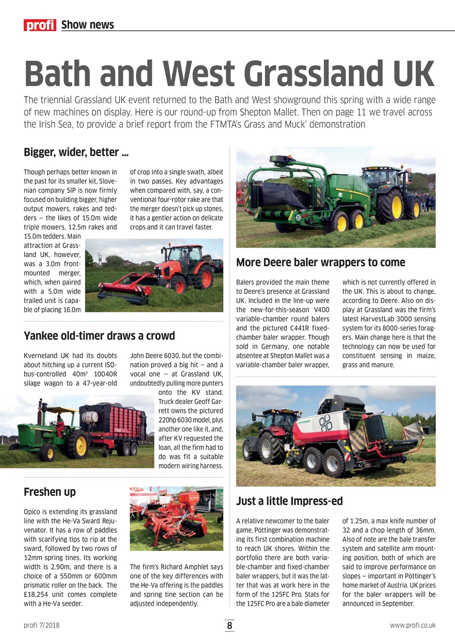 Profi International Preview Pages