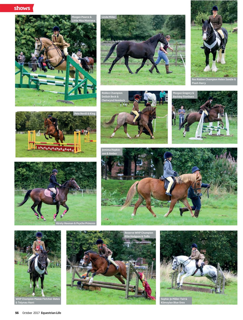 Equestrian Life Magazine Preview Pages