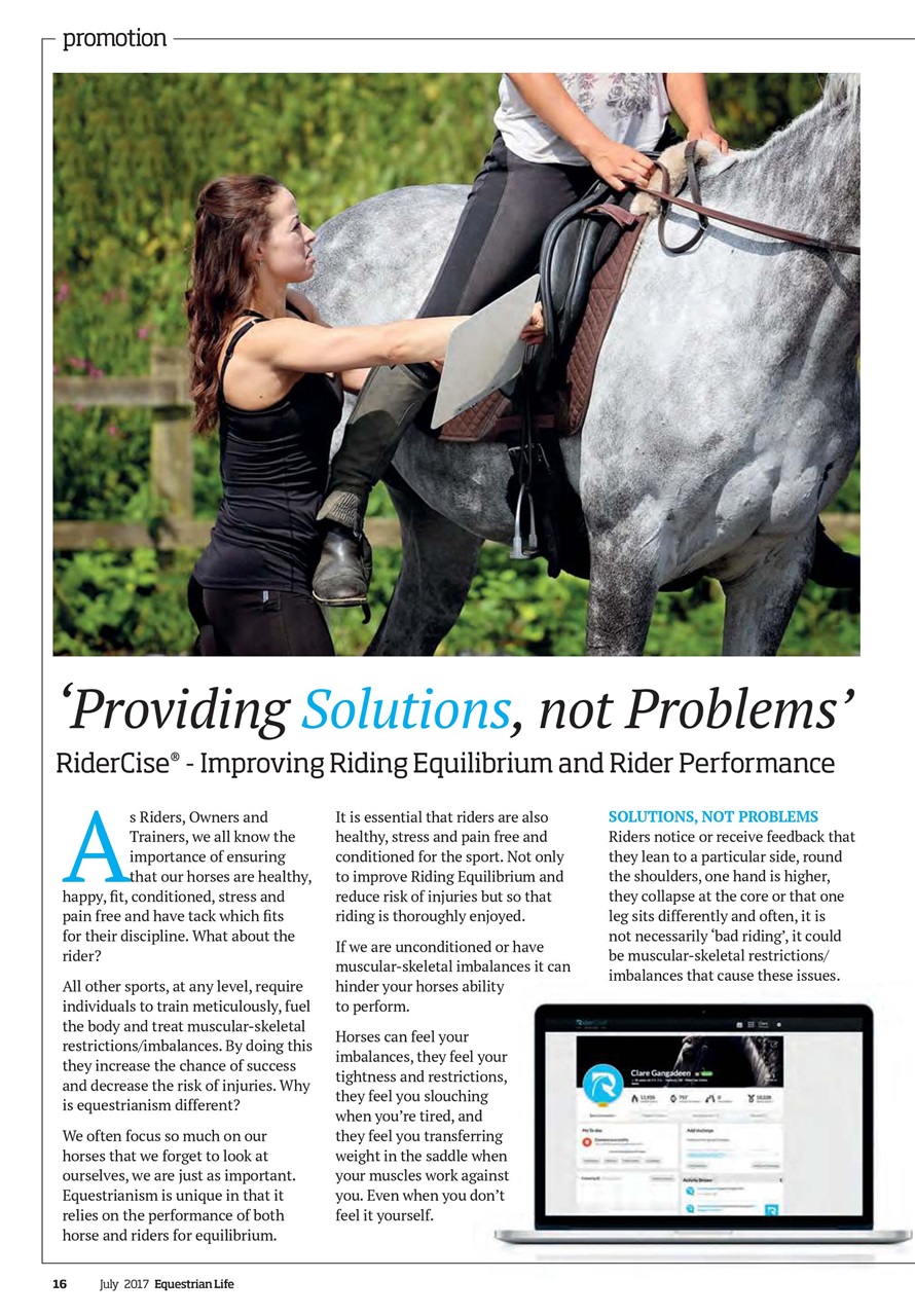 Equestrian Life Magazine Preview Pages