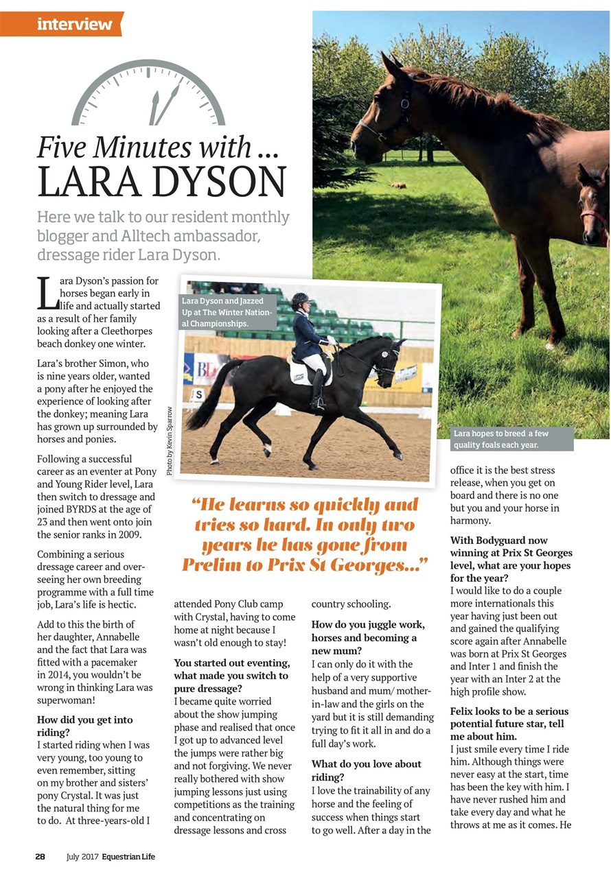 Equestrian Life Magazine Preview Pages