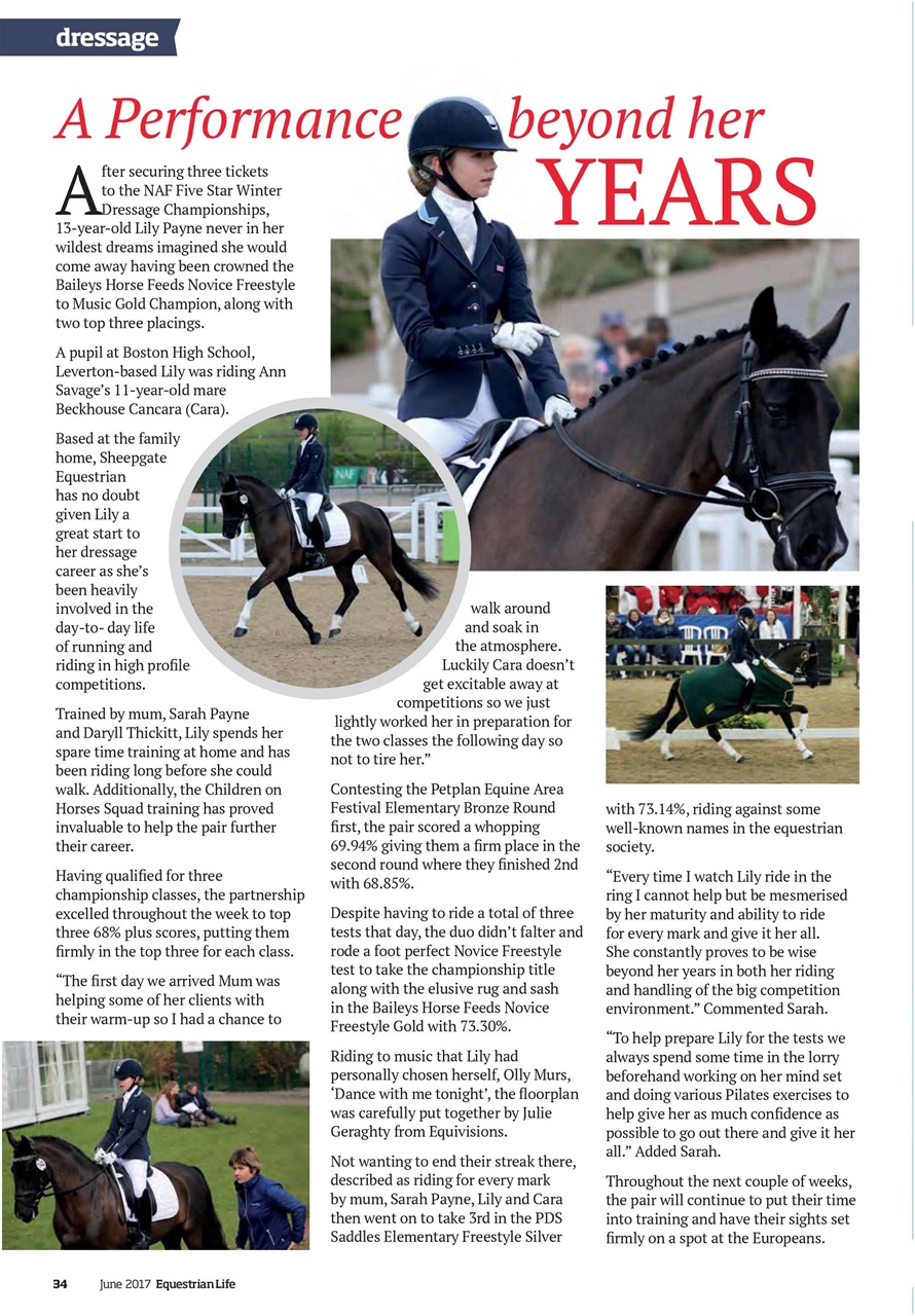 Equestrian Life Magazine Preview Pages