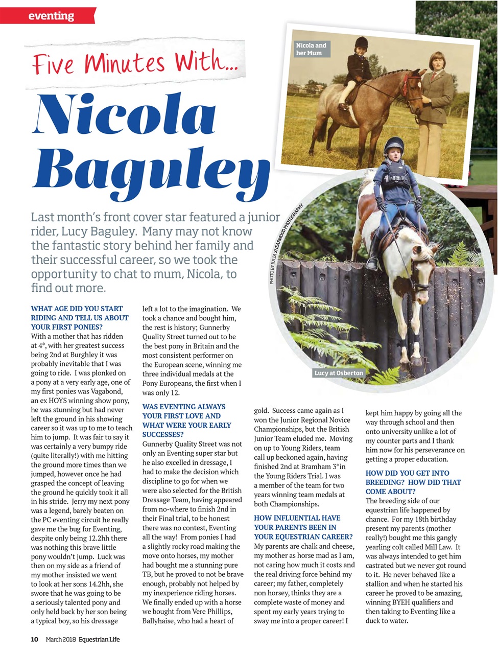 Equestrian Life Magazine Preview Pages