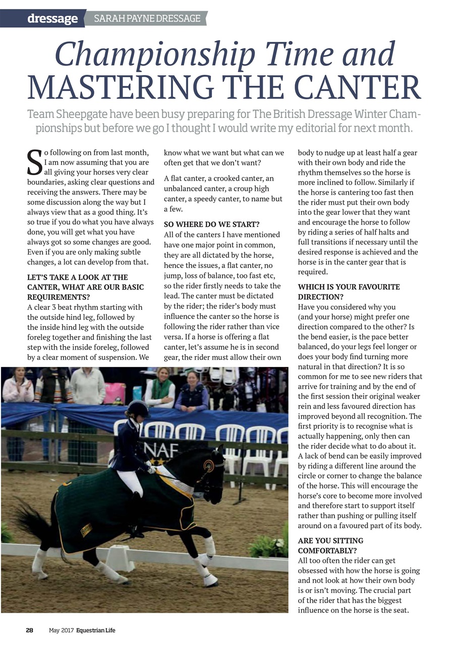 Equestrian Life Magazine Preview Pages