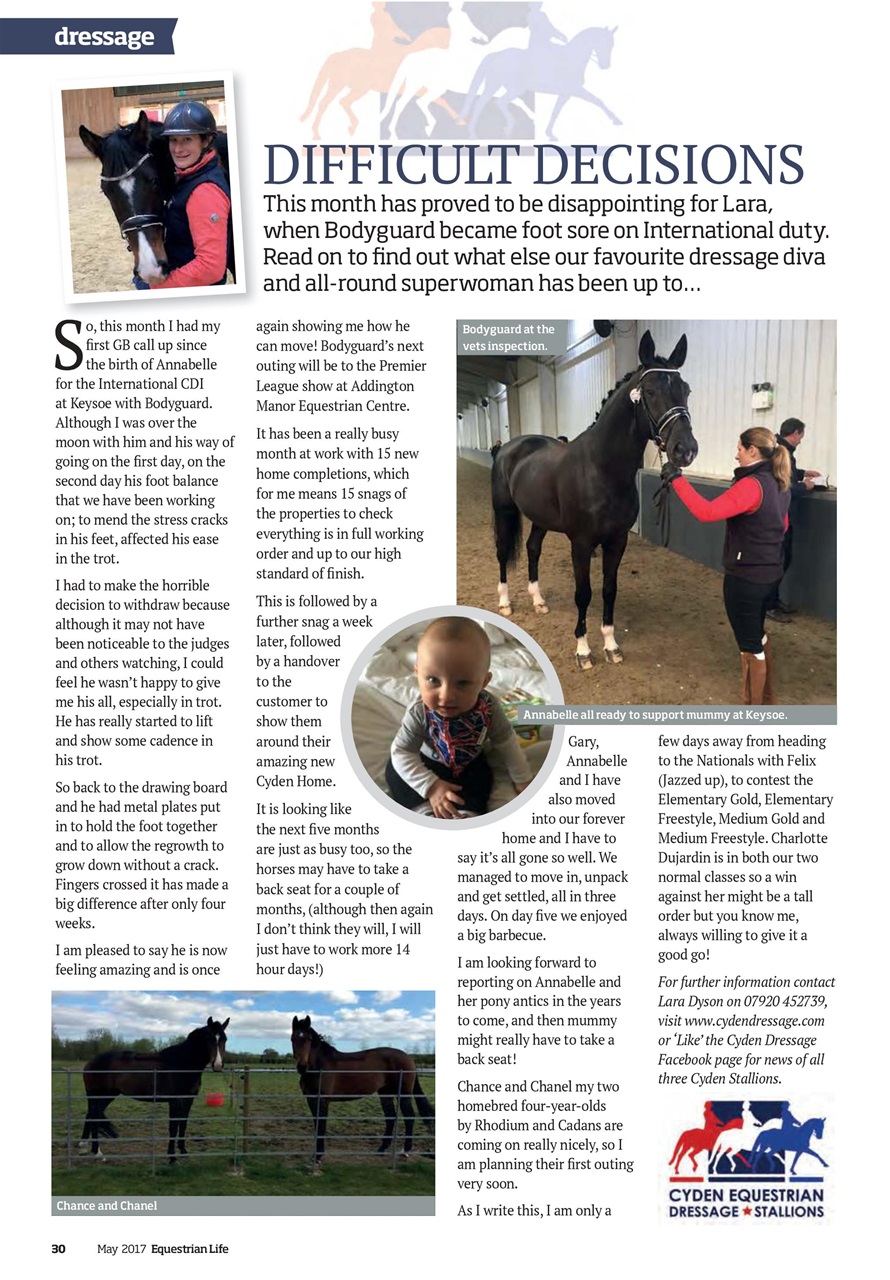 Equestrian Life Magazine Preview Pages