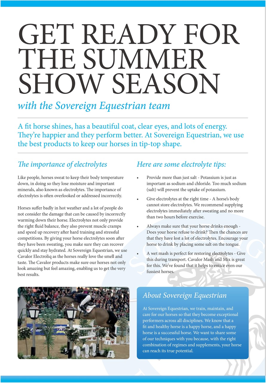 Equestrian Life Magazine Preview Pages