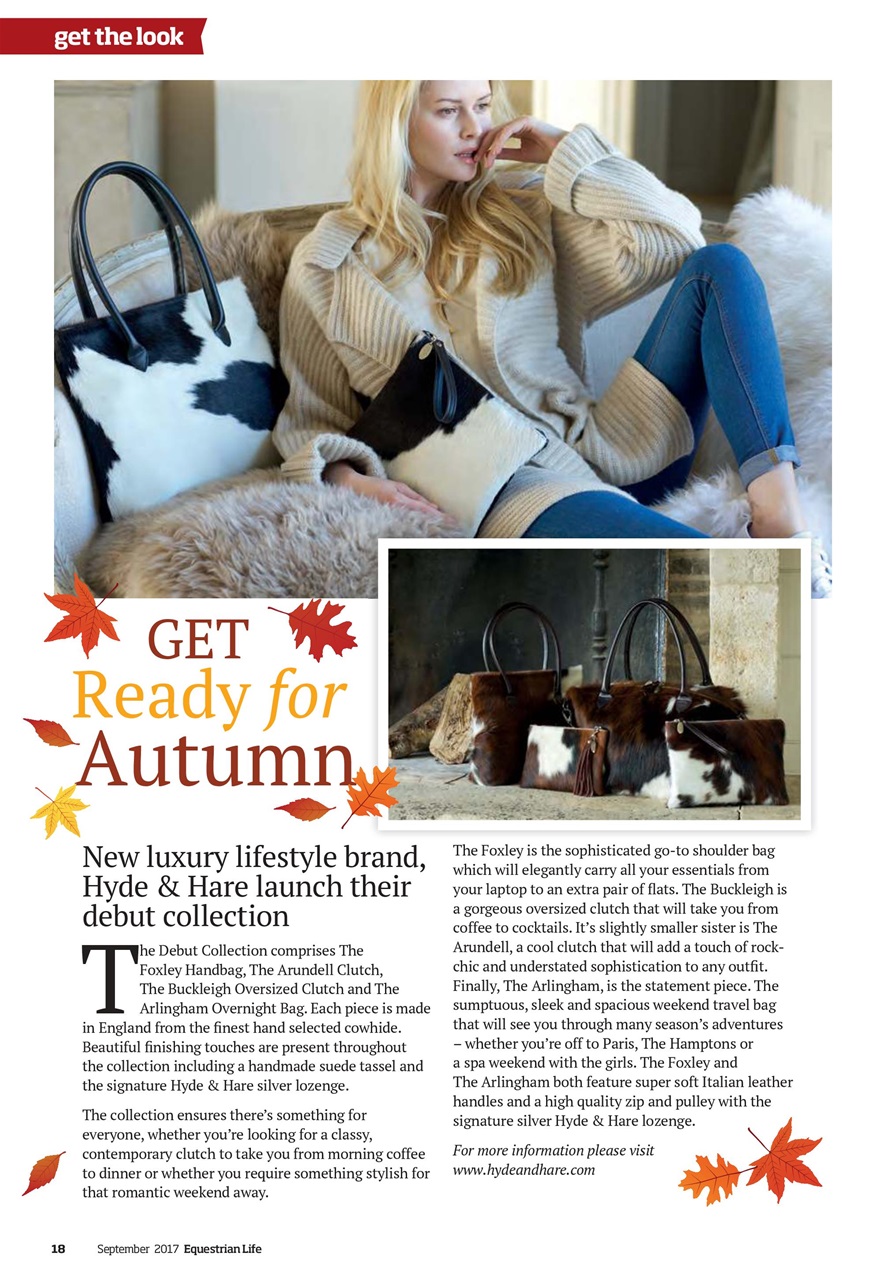 Equestrian Life Magazine Preview Pages