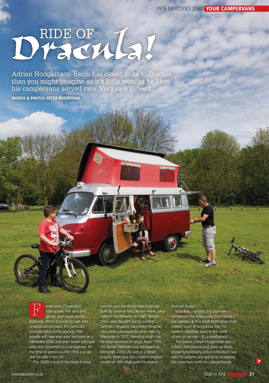 Campervan Preview Pages