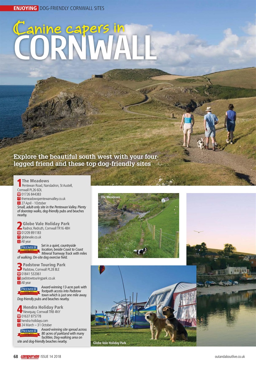 Campervan Preview Pages