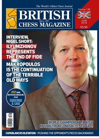 British Chess Magazine issue June 2018