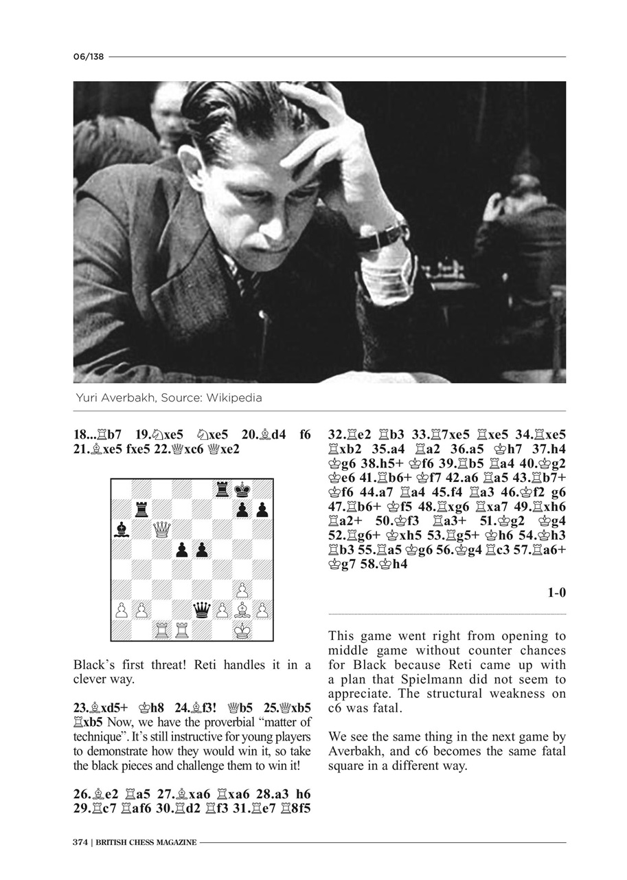 British Chess Magazine Preview Pages