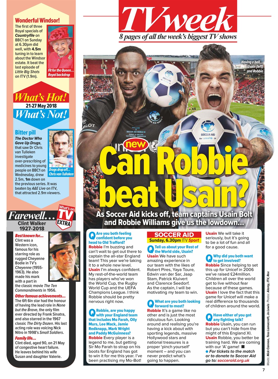 What's on TV Preview Pages