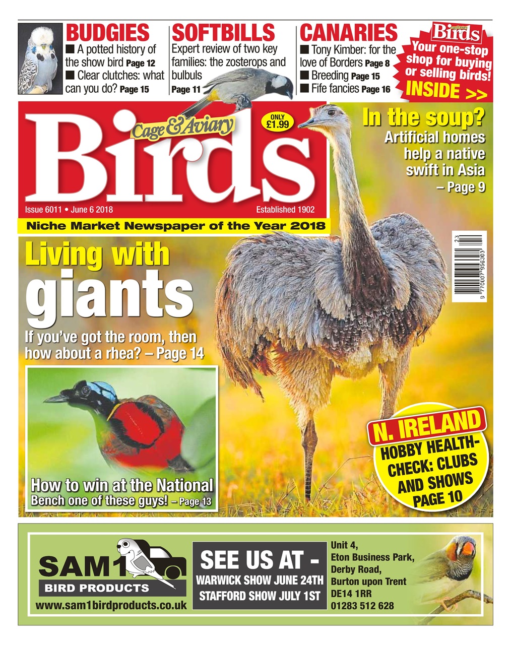 Cage & Aviary Birds Preview Pages