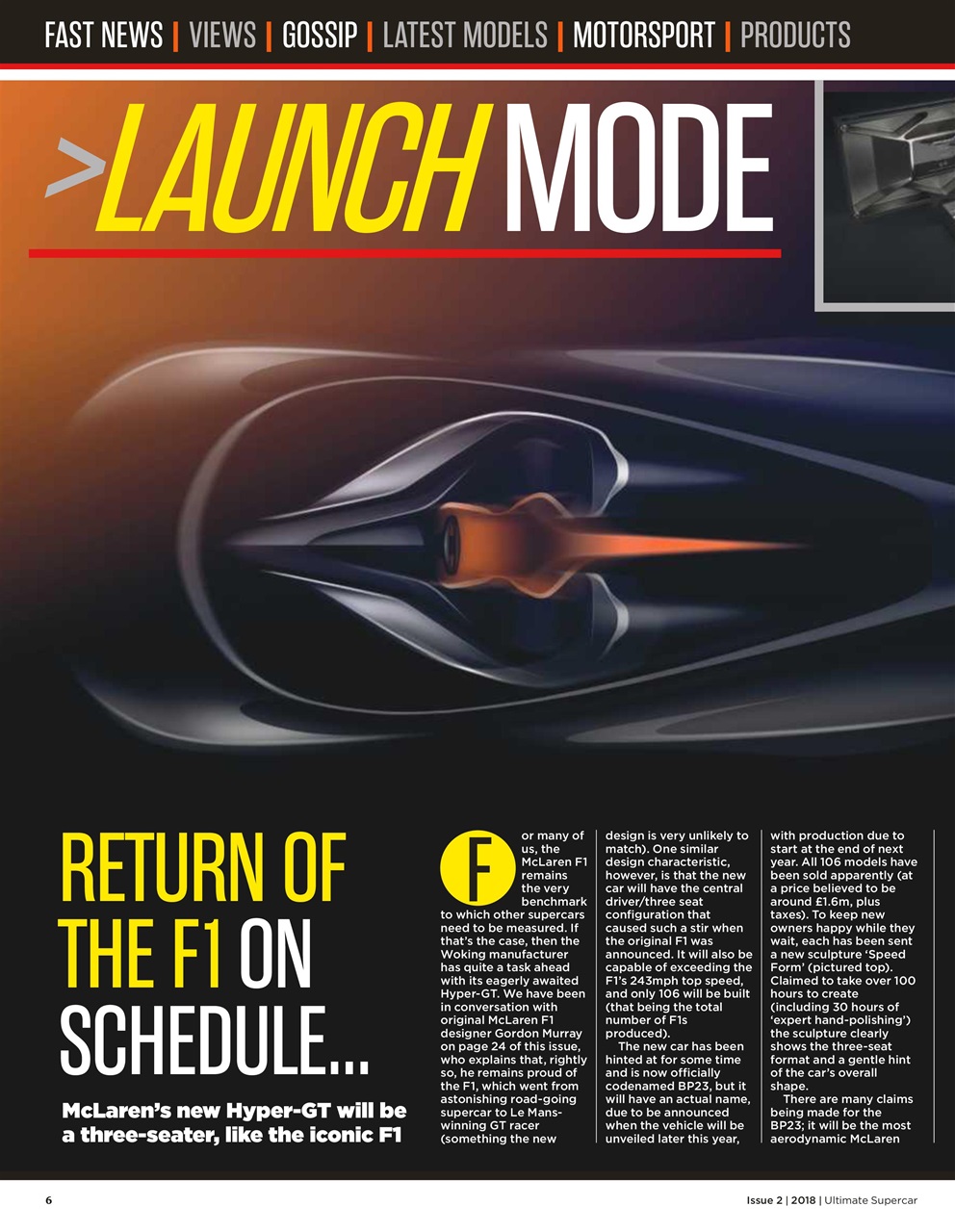 Ultimate Supercar Preview Pages