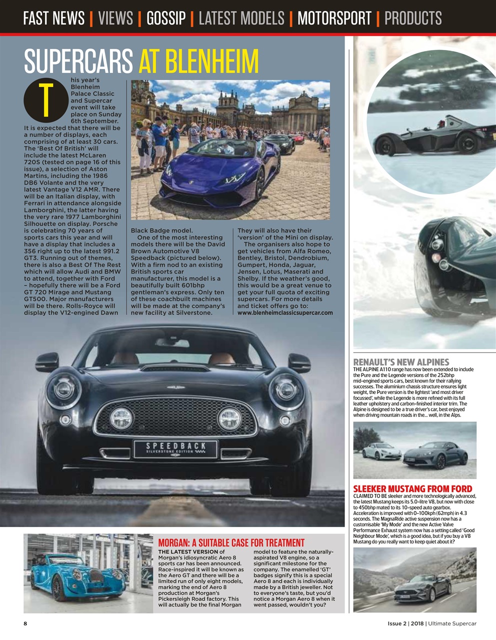 Ultimate Supercar Preview Pages