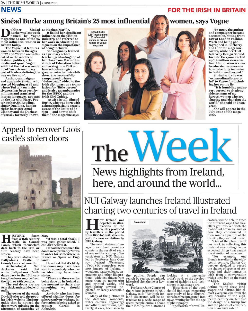 Irish World Preview Pages