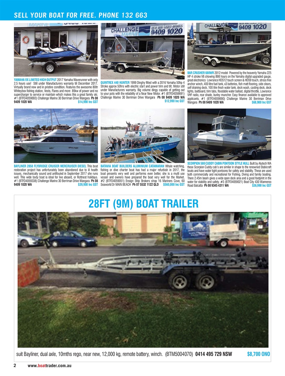 Boat Trader Australia Preview Pages