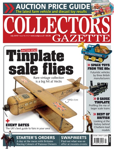 Collectors Gazette issue July 2018