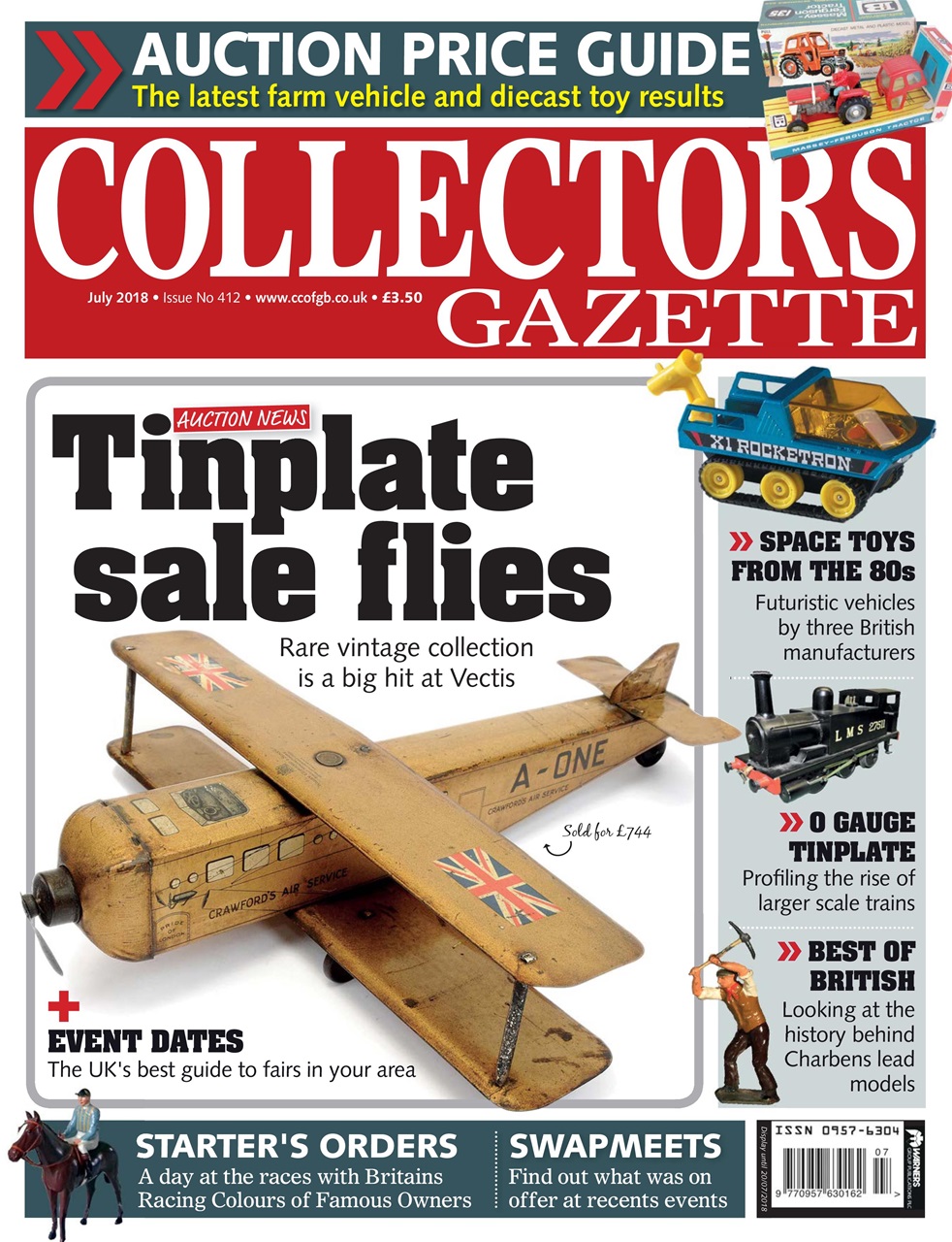 Collectors Gazette Preview Pages