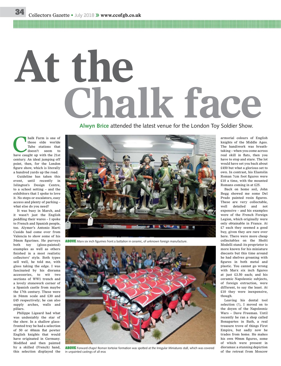 Collectors Gazette Preview Pages