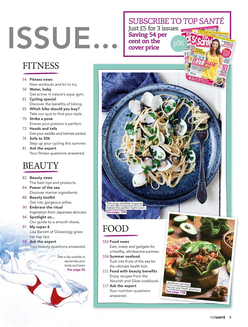 Top Sante Preview Pages