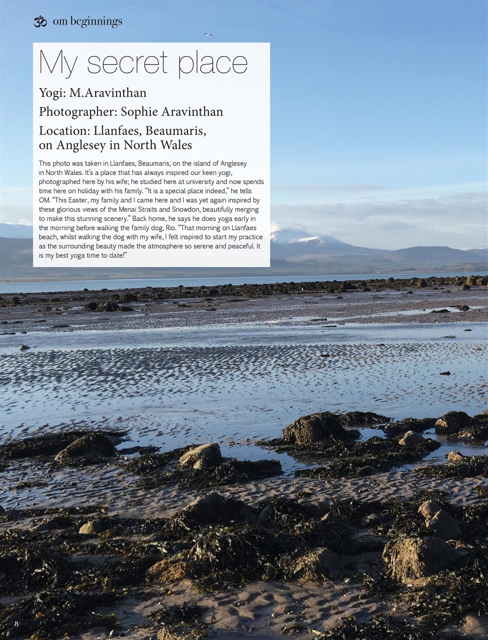 OM Yoga Magazine Preview Pages