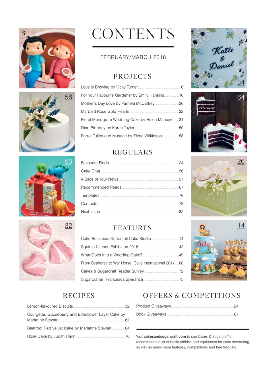 Cakes & Sugarcraft Preview Pages