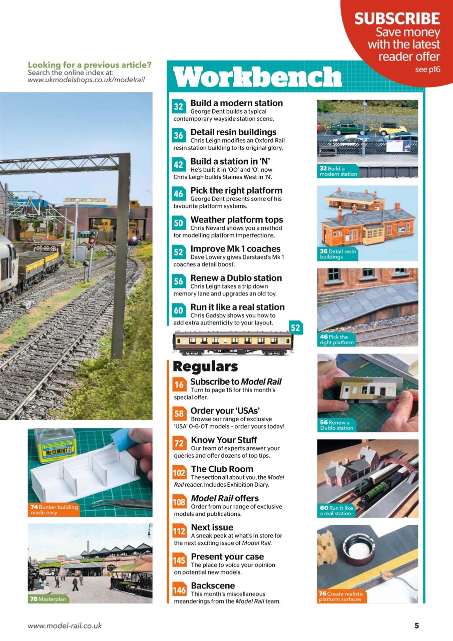 Model Rail Preview Pages