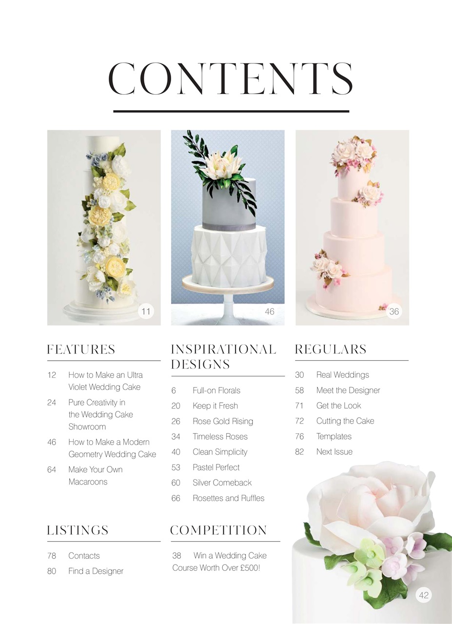 Wedding Cakes Preview Pages