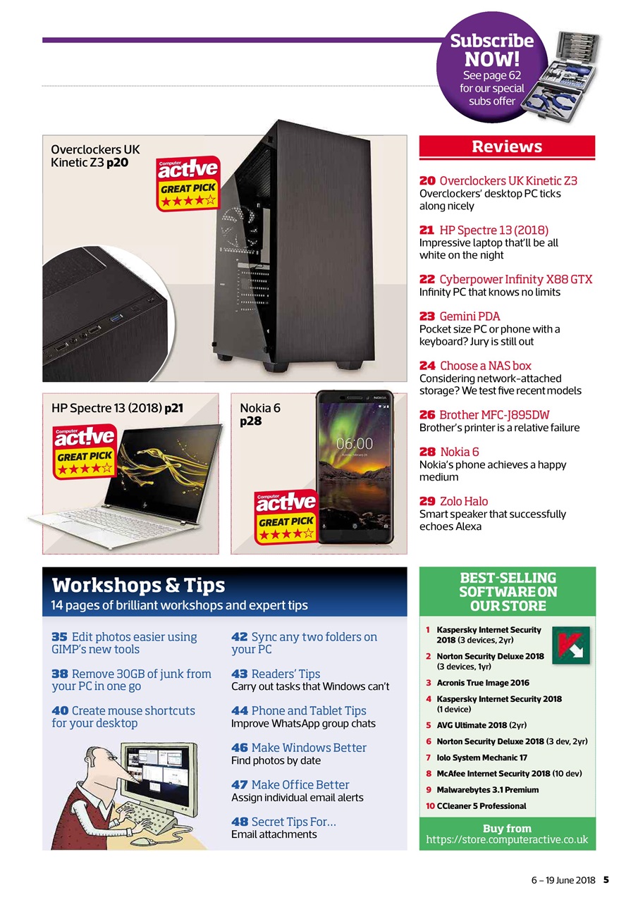 Computer Active Preview Pages