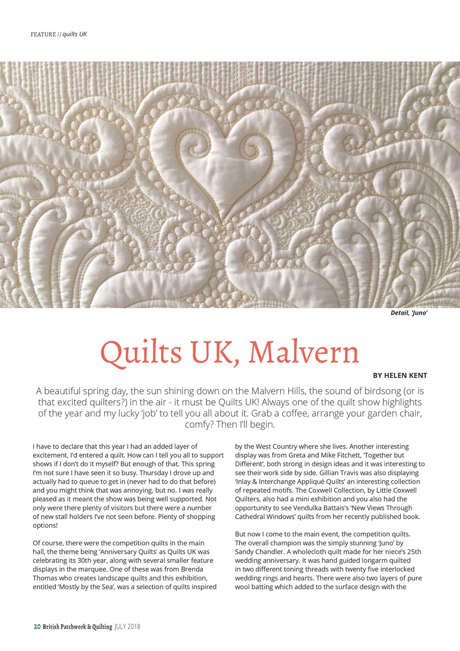 Patchwork and Quilting Preview Pages