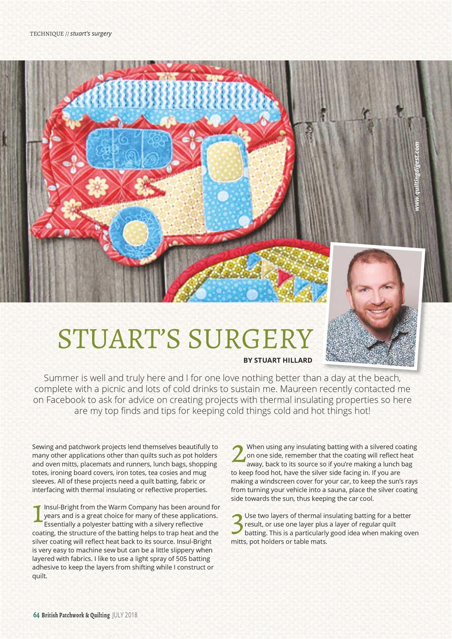 Patchwork and Quilting Preview Pages