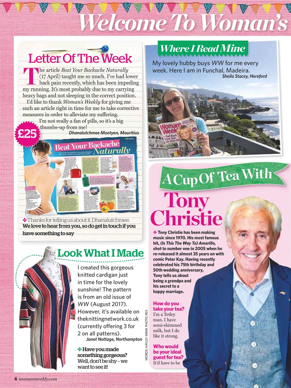 Woman's Weekly Preview Pages