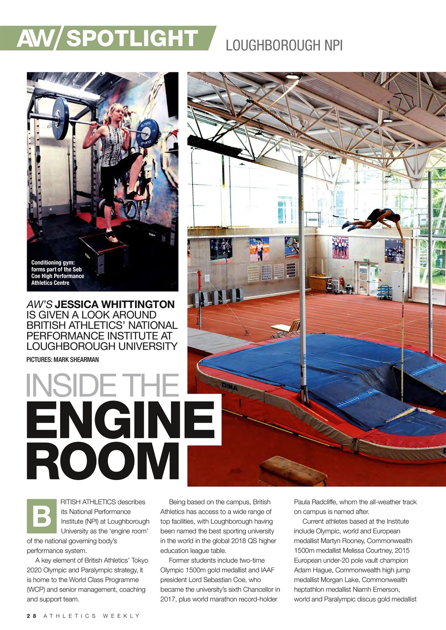AW – Athletics Weekly Magazine Preview Pages