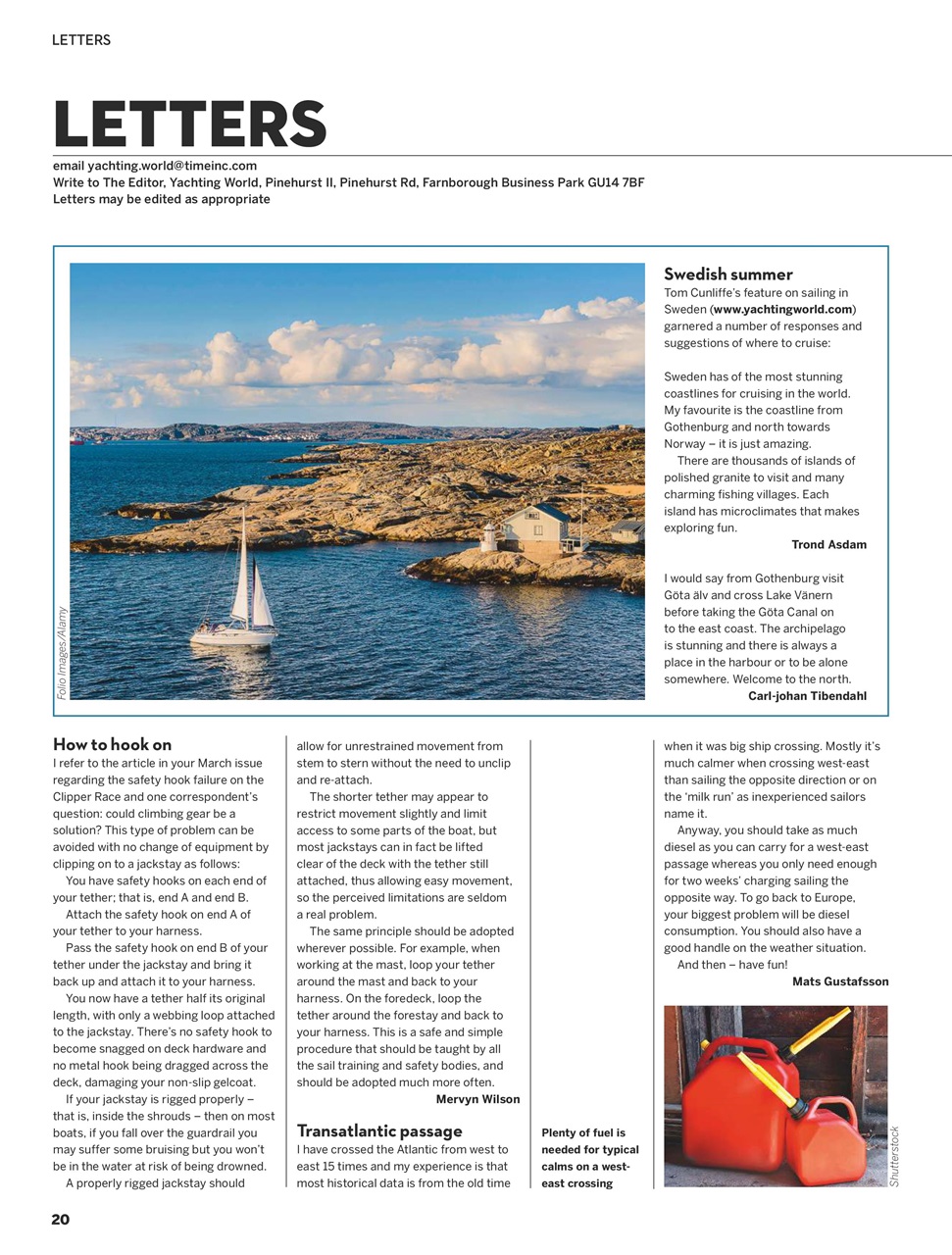 Yachting World Preview Pages