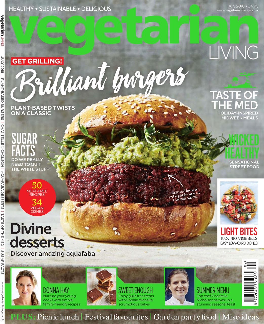 Vegetarian Living Preview Pages