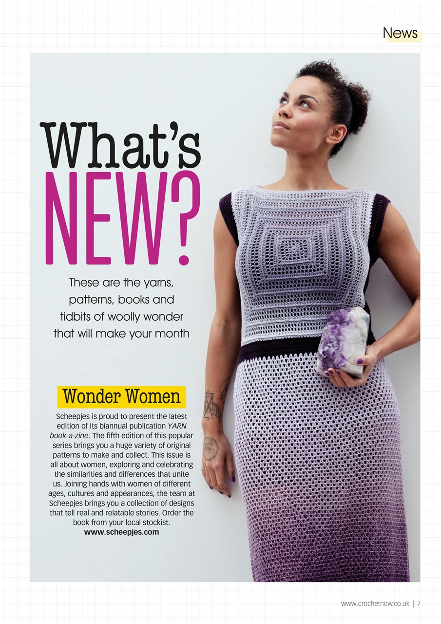 Crochet Now Magazine Preview Pages