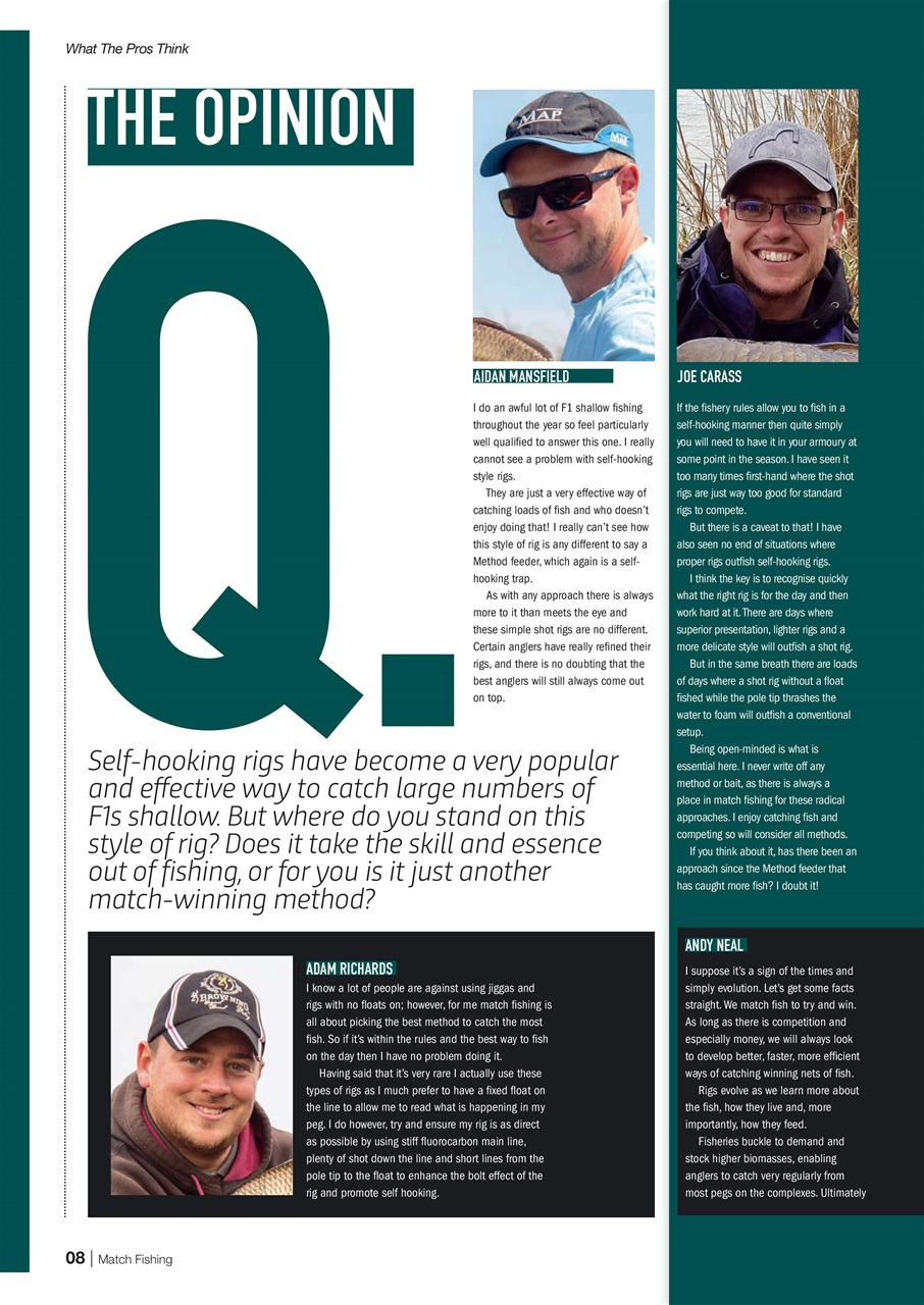 Match Fishing Preview Pages