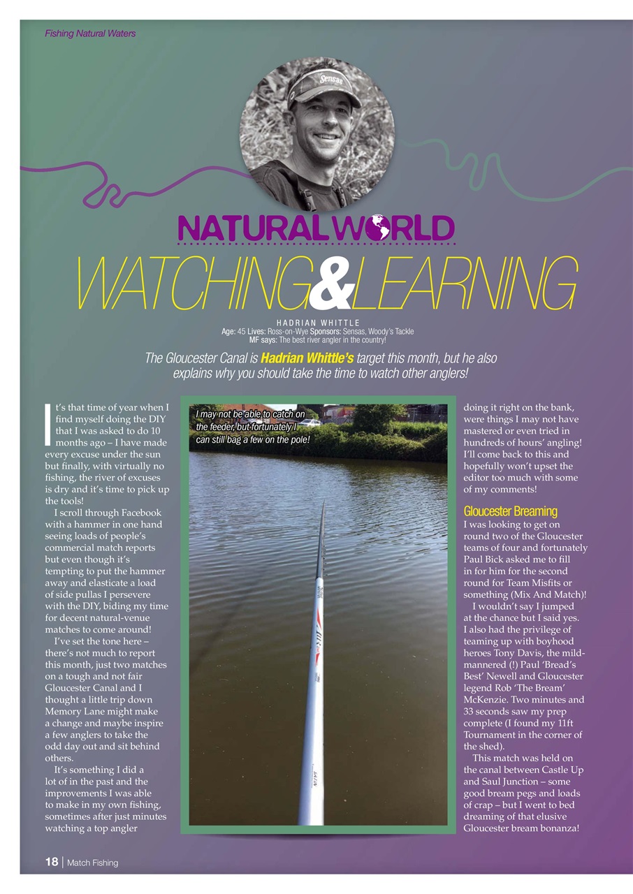 Match Fishing Preview Pages