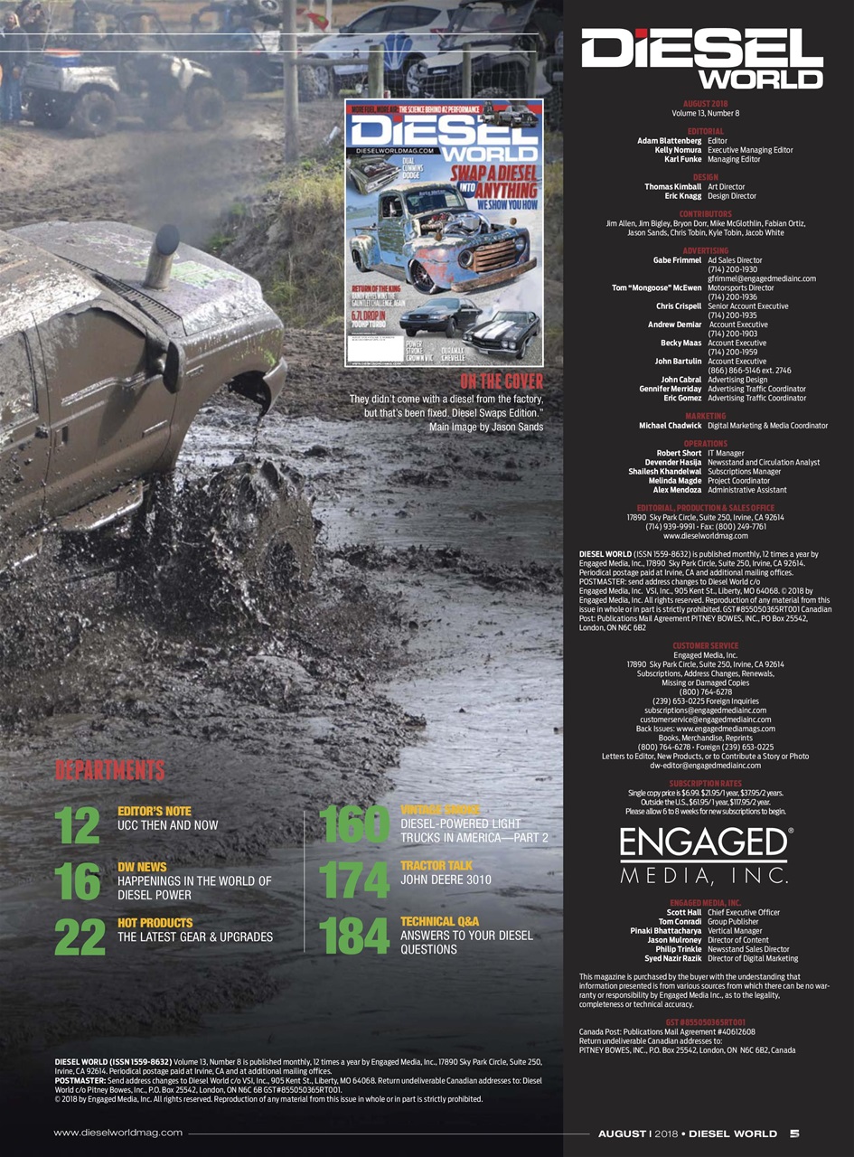 Diesel World Preview Pages