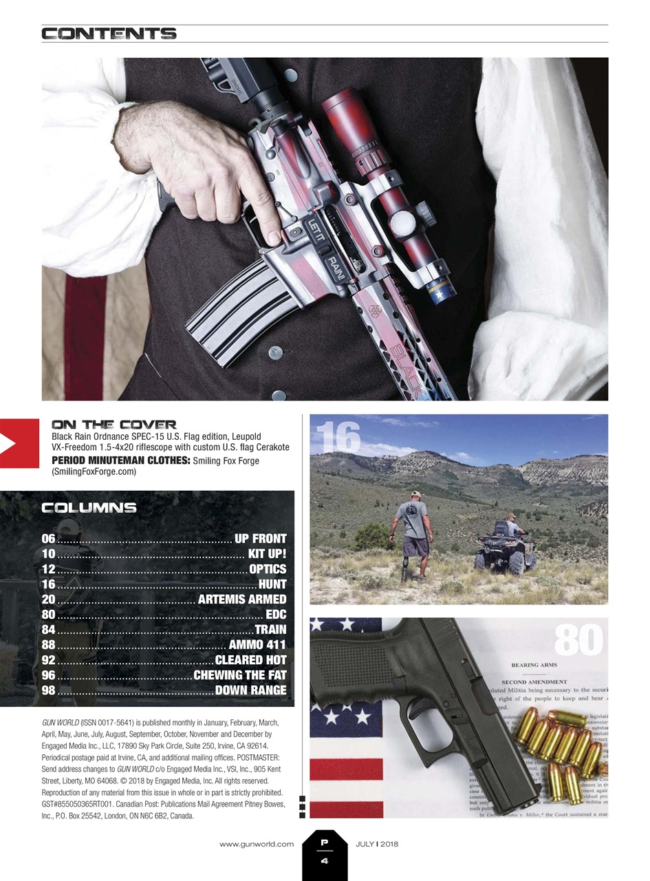 Gun World Preview Pages