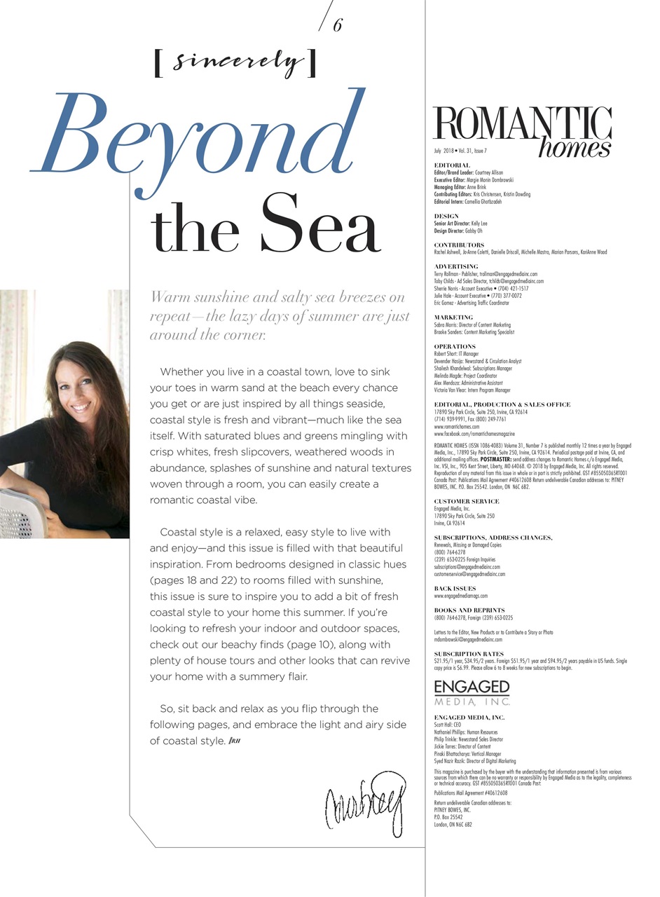 Romantic Homes Preview Pages