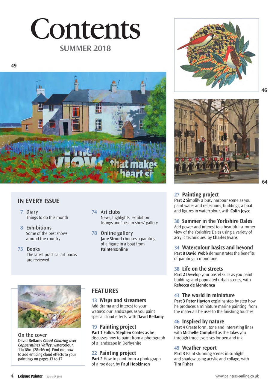 Leisure Painter & The Artist Preview Pages