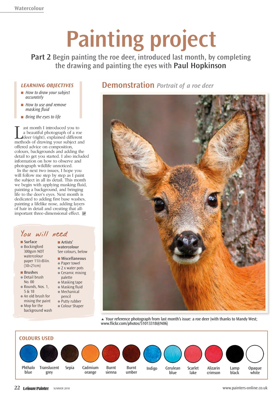 Leisure Painter & The Artist Preview Pages