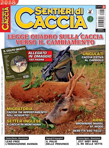 SENTIERI DI CACCIA issue Giugno 2018